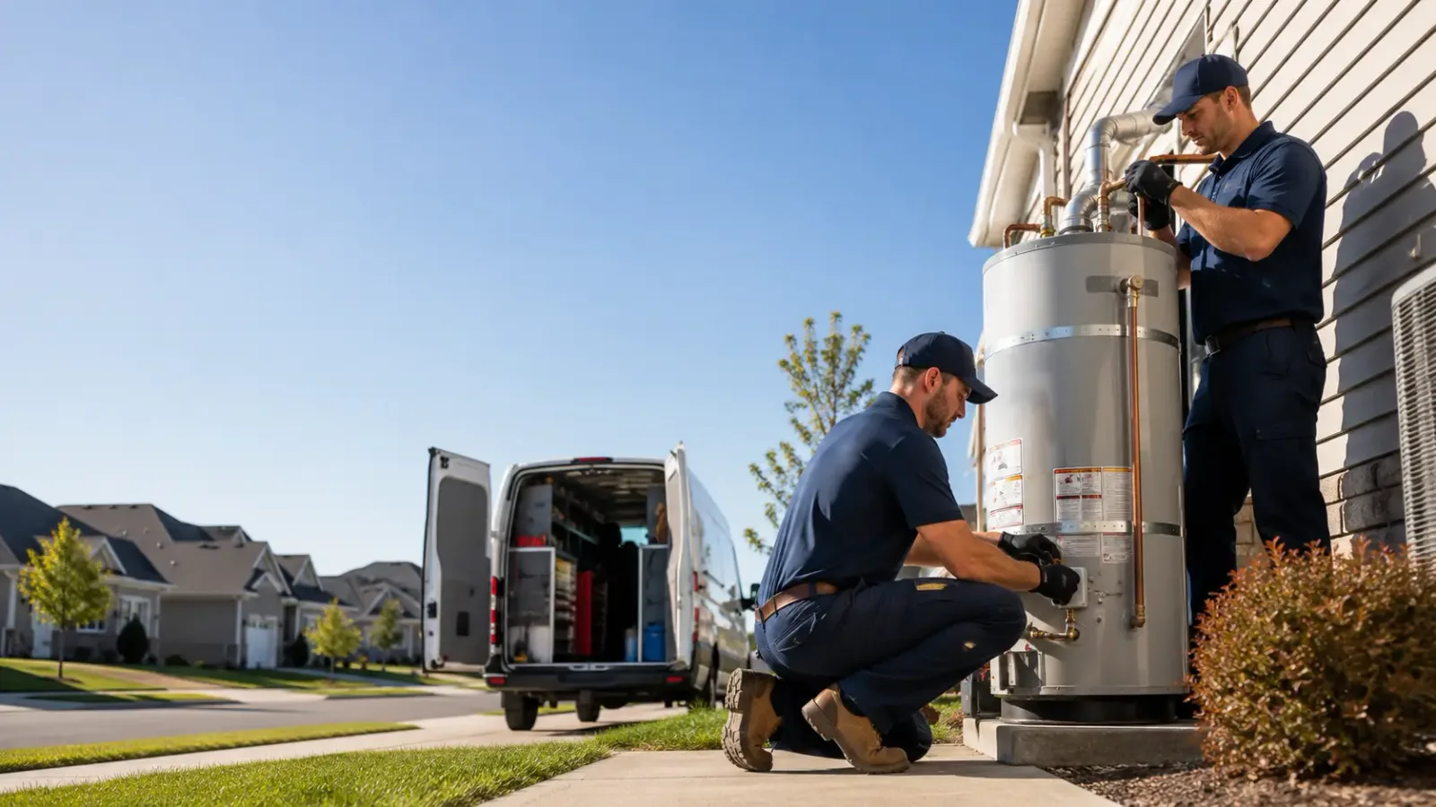 Water Heater Installation in Notrees, TX